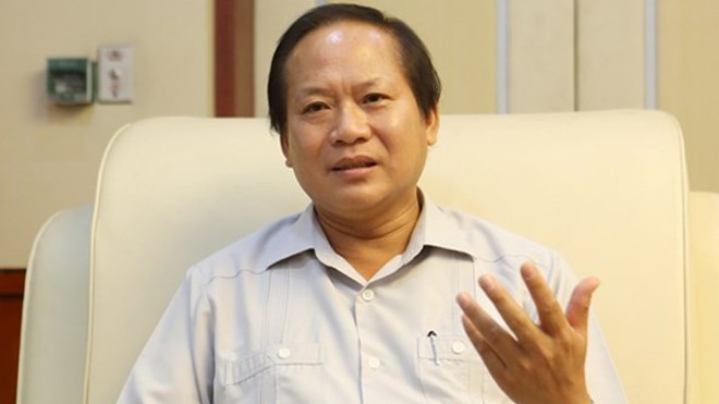 Bộ trưởng Bộ Thông tin và Truyền thông Trương Minh Tuấn. Ảnh: Infonet.