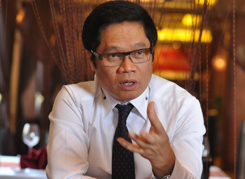 Đại biểu Vũ Tiến Lộc, Chủ tịch Phòng Thương mại và Công nghiệp Việt Nam. Ảnh: Vnexpress