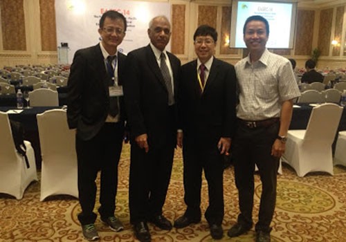 Ông Nguyễn Xuân Hùng (ngoài cùng bên phải) lần thứ ba liên tiếp trong danh sách ảnh hưởng nhất thế giới. Ảnh: Vnexpress