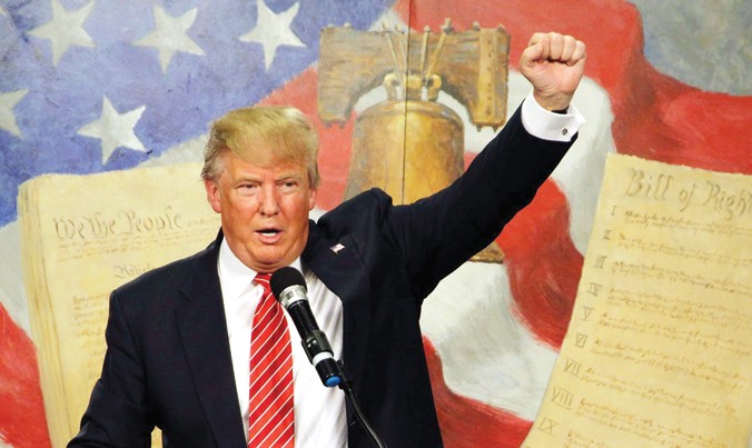 Tổng thống thứ 45 của Mỹ Donald Trump. Ảnh: Getty Images.