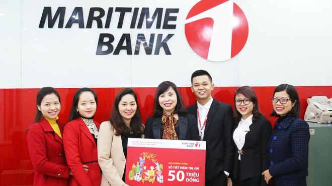Maritime Bank tìm ra chủ nhân giải thưởng sổ tiết kiệm