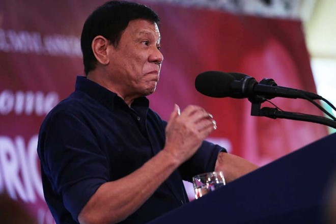 Tổng thống Philippines Duterte phát động chiến dịch chống ma túy ngay sau khi nhậm chức vào giữa năm 2016. 