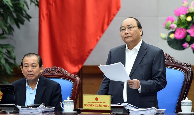 Thủ tướng Nguyễn Xuân Phúc đề nghị các đơn vị có phản ứng chính sách tốt hơn để khắc phục việc tăng trưởng GDP thấp.