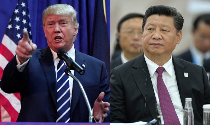 Tổng thống Mỹ Donald Trump (trái) và Chủ tịch Trung Quốc Tập Cận Bình​. Ảnh: CNN.