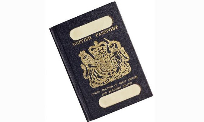 Hộ chiếu Anh.