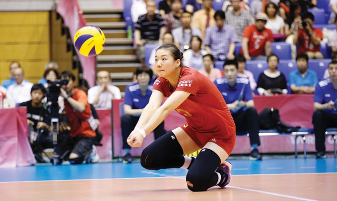 Libero số 1 thế giới Lin Li sẽ là ngôi sao sáng nhất tại giải bóng chuyền nữ quốc tế VTV Bình Điền Cup 2017. Ảnh: C.V.