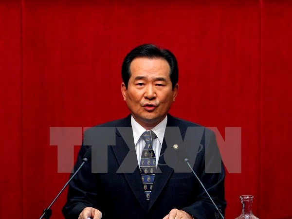 Chủ tịch Quốc hội Hàn Quốc Chung Sye-kyun. (Ảnh: EPA/TTXVN)