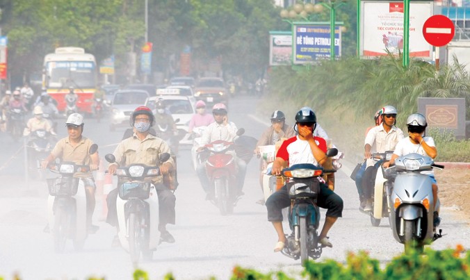 Các chất ô nhiễm từ Trung Quốc có nguy cơ tràn vào Việt Nam. Ảnh: Như Ý.