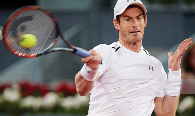 Murray nối dài chuỗi ngày đáng quên với thất bại ở Madrid Open. Ảnh: GETTY IMAGES.