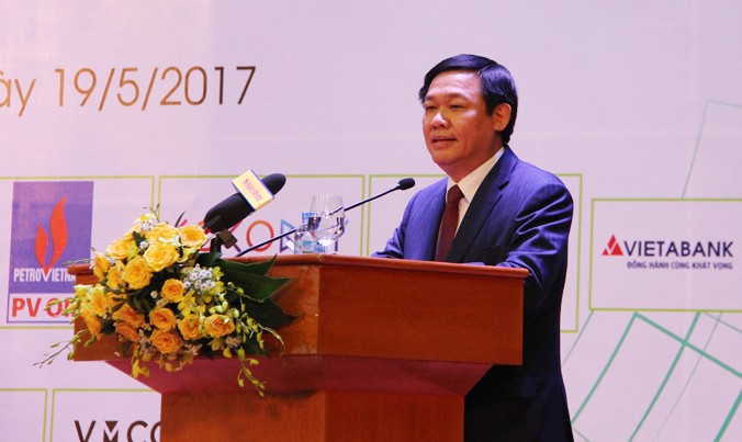 Phó Thủ tướng Vương Đình Huệ phát biểu tại diễn đàn.