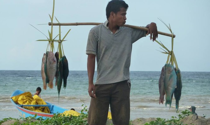 Người dân Timor Leste không khai thác hải sản kiểu tận thu. Ảnh: H.A.T.