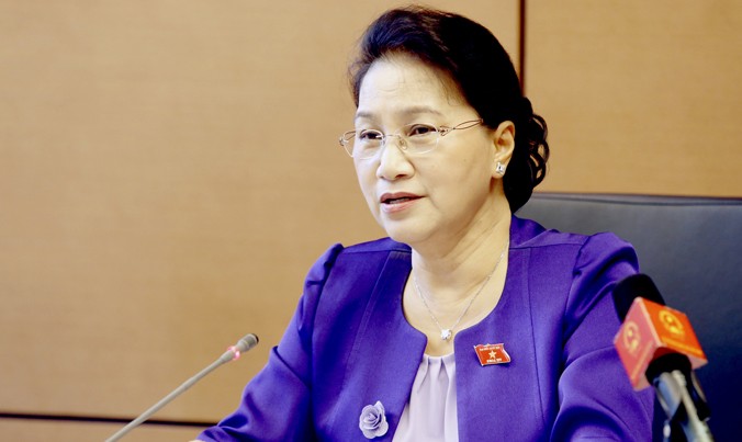 Chủ tịch Quốc hội Nguyễn Thị Kim Ngân. Ảnh: Như Ý.