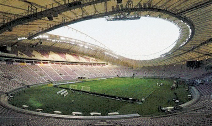 SVĐ Quốc gia Khalifa của Qatar là một trong những sân bóng của World Cup 2022 theo dự kiến.