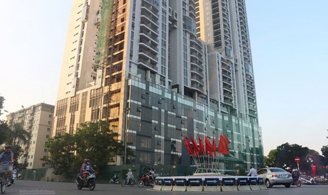 Tòa nhà Skyline ở Văn Quán, Hà Nội. Ảnh: Trần Hoàng.