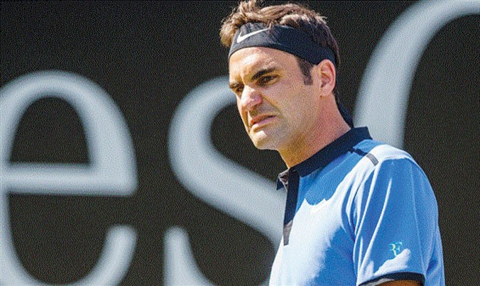 Roger Federer chia tay Stuttgart Open ngay trận đầu ra quân. Ảnh: GETTY IMAGES.