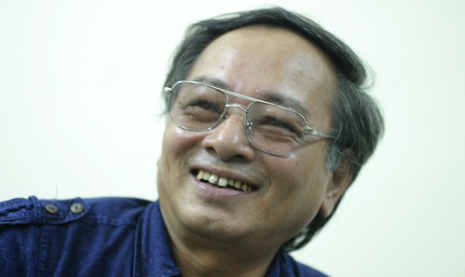 Nhà thơ Trần Ninh Hồ.