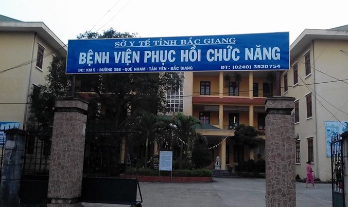Bệnh viện phục hồi chức năng Bắc Giang.