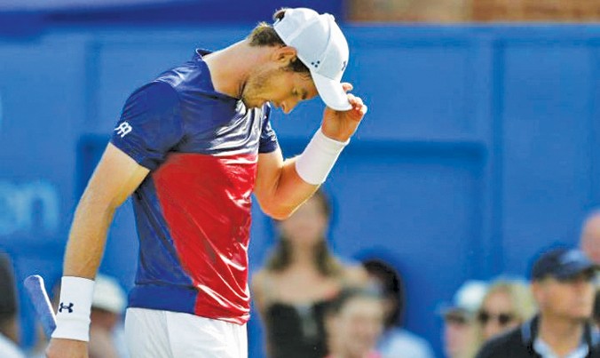 Murray gặp hạn trước thềm Wimbledon