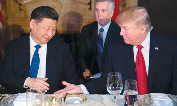 Tổng thống Mỹ Donald Trump (phải) và Chủ tịch Trung Quốc Tập Cận Bình sắp gặp lại nhau tại Đức. Ảnh: CNN.