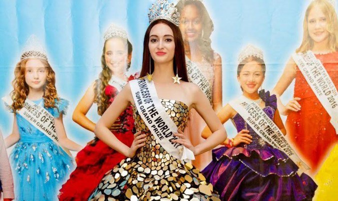 Nữ sinh 16 tuổi đoạt vương miện 'Công chúa thế giới'