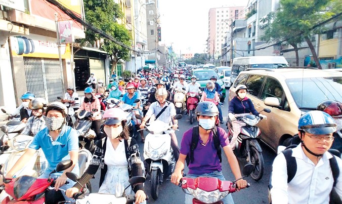 TPHCM cần lộ trình cụ thể để có thể cấm xe máy từ năm 2030.