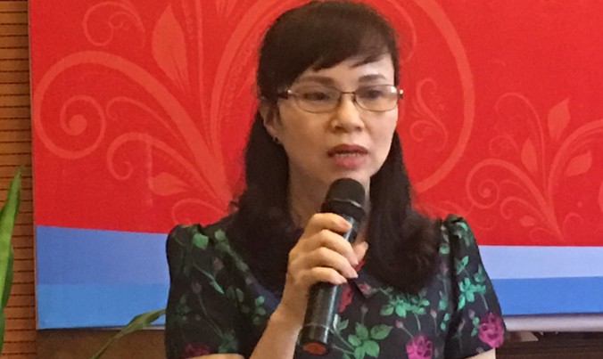 Bà Nguyễn Thị Kim Phụng, Vụ trưởng Vụ giáo dục ĐH, Bộ GD&ĐT.