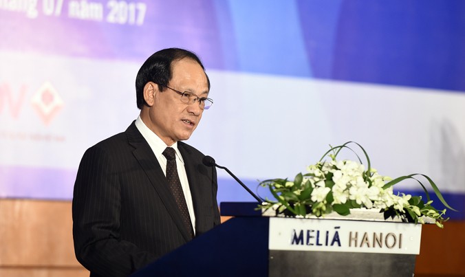 Tổng thư ký ASEAN Lê Lương Minh phát biểu tại Tọa đàm. Ảnh: Hoàng Mạnh Thắng.