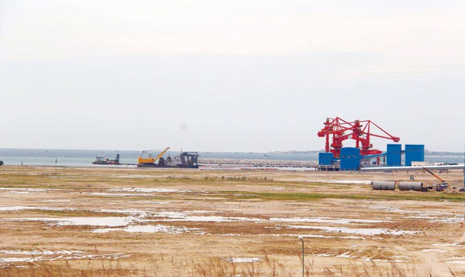 Khu vực biển ở nhà máy nhiệt điện Vĩnh Tân dự tính được nạo vét.
