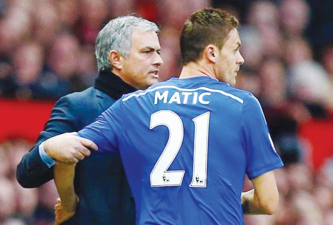 Matic là mẫu cầu thủ ưa thích của Jose Mourinho.