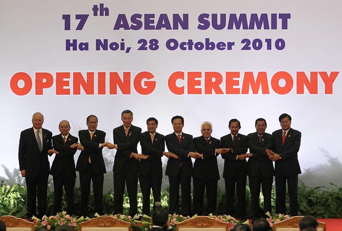 Hội nghị Cấp cao ASEAN lần thứ 17 diễn ra tại Hà Nội năm 2010. Ảnh: PNA.