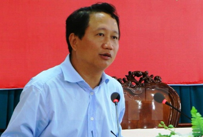 Bị can Trịnh Xuân Thanh.