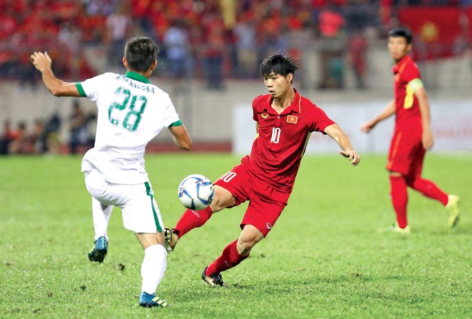 Thất bại của U22 Việt Nam tại SEA Games 2017 có thể là động lực để bóng đá Việt Nam có được thành tích tốt hơn trong tương lai gần. Ảnh: Quốc Khánh.