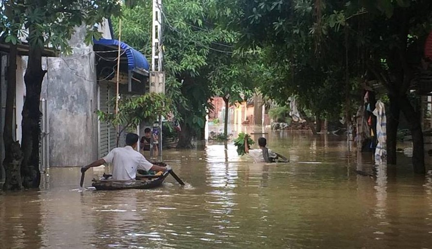 Hà Nội: Huyện Chương Mỹ thiệt hại hơn 100 tỷ đồng do bão lũ
