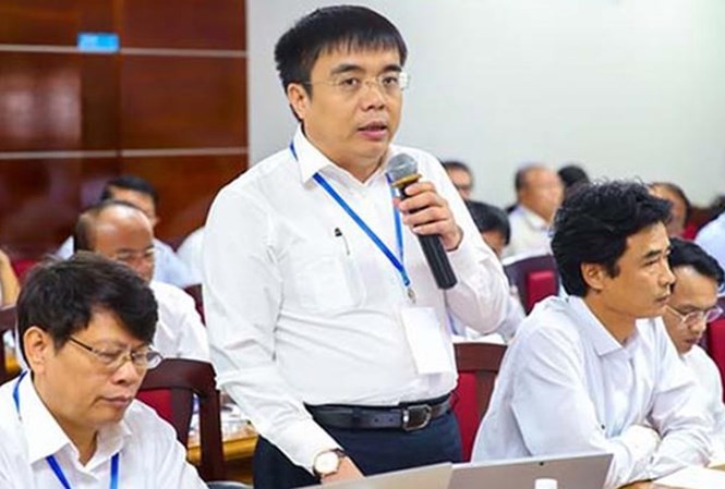 Ông Trần Tú Khánh- Vụ trưởng Vụ Kế hoạch - Tài chính, Bộ GD&ĐT