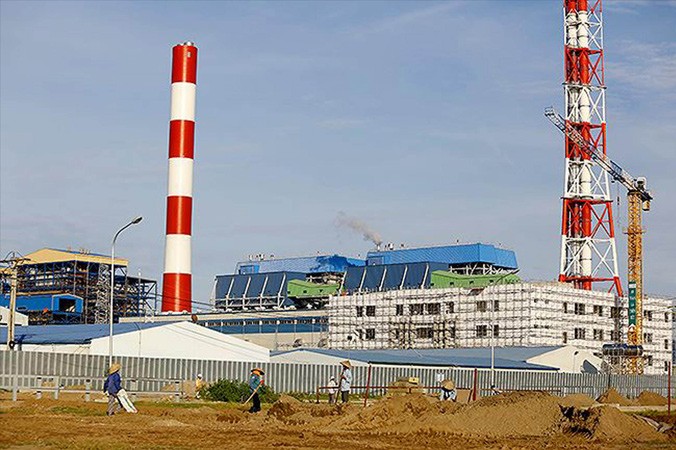 Dự án Nhà máy Nhiệt điện Thái Bình 2​. Ảnh: Phạm Tuyên.
