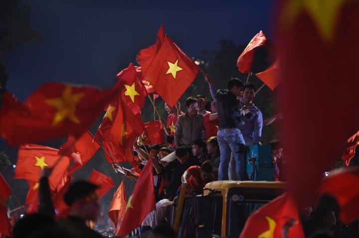 Man trình diễn của U23 Việt Nam mang lại niềm vui sướng cho các CĐV.