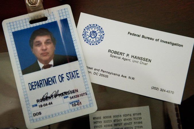 Robert Hanssen - chuyên gia phản gián FBI làm gián điệp cho Nga suốt hơn 15 năm. Ảnh: Getty Images.