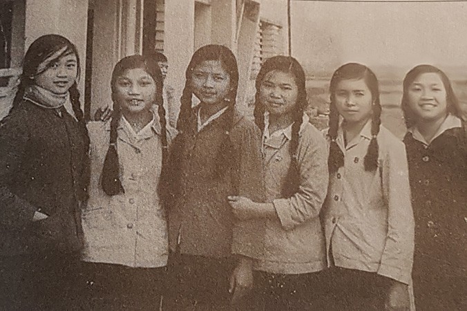 Nữ sinh Trường HSMN Vĩnh Phú.