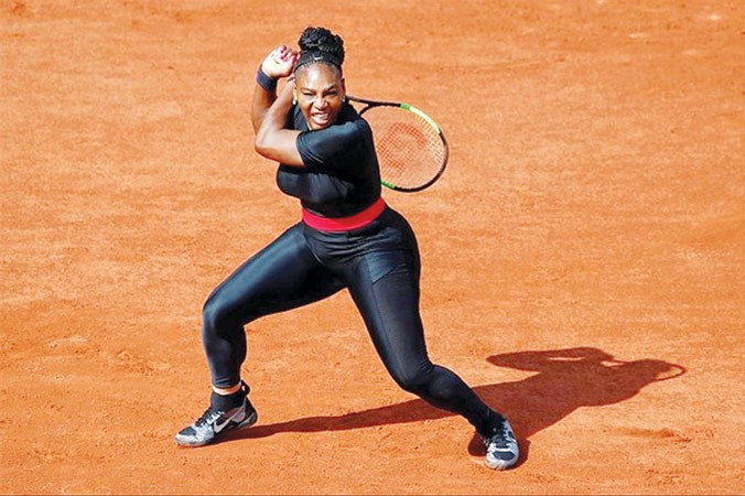 Serena tái xuất ấn tượng tại Roland Garros.
