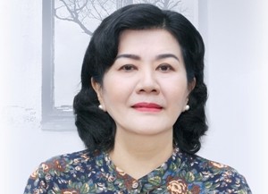 Bà Ninh Thị Hồng - Phó Chủ tịch Hội Bảo vệ quyền trẻ em Việt Nam.