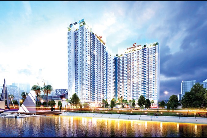 Charmington Iris sẽ cung ứng ra thị trường bất động sản trung tâm 1.438 căn hộ cao cấp.