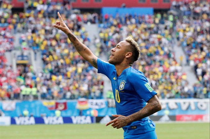 Neymar cuối cùng cũng có bàn thắng đầu tiên tại World Cup năm nay.