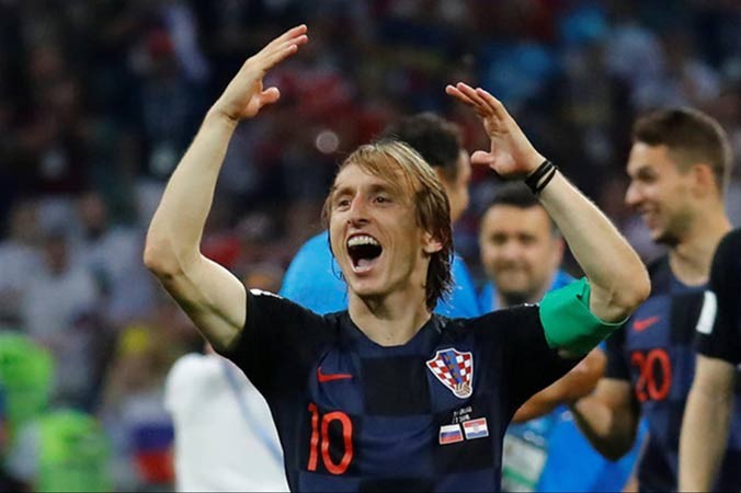 Nhạc trưởng Luka Modric có giúp Croatia giành vé vào chung kết.
