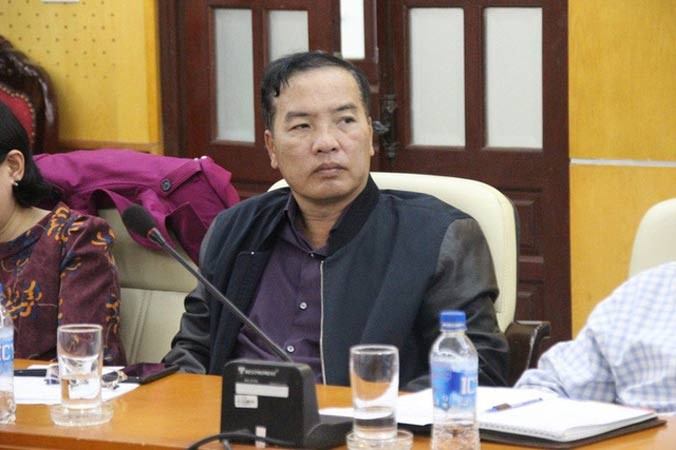 Ông Lê Nam Trà tại buổi công bố kết luận thanh tra. Ảnh: PV.