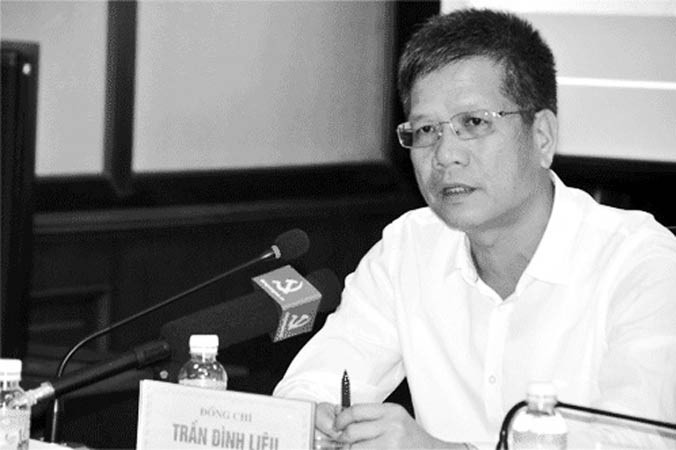 Phó Tổng Giám đốc BHXH Việt Nam Trần Ðình Liệu.