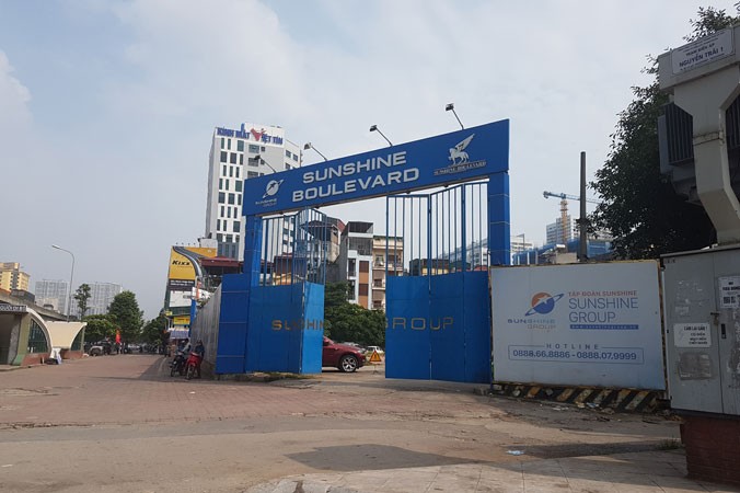 Khu đất Ao Cây Dừa (HTX Dịch vụ Hạ Ðình quản lý) đang bắt đầu triển khai xây dựng.