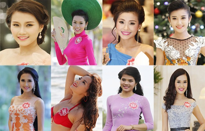 Các danh hiệu của cuộc thi Hoa hậu Việt Nam 2014