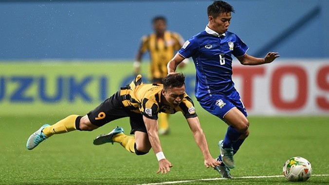 Thái Lan chiếm ưu thế trước Malaysia sau chiến thắng 2-0 ở trận lượt đi. Ảnh: Getty Images