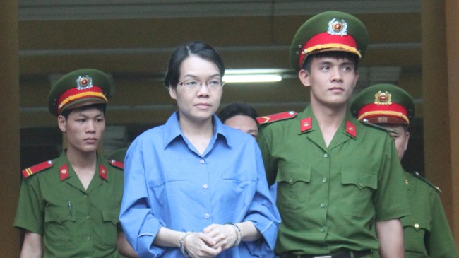  Bị cáo Huyền Như đã không nói lời sau cùng trước phiên tòa vì không có kháng cáo