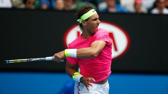 Rafa Nadal trở lại mạnh mẽ sau thời gian dài nghỉ dưỡng thương. Ảnh: Australianopen.com